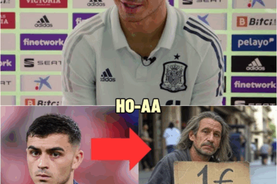 Un sintecho le pregunta a Pedri :”¿Puede darme 1€?” La respuesta de Yamales.. | HO