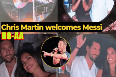 Chris Martin canta una canción especial para Messi y Antonela en el concierto de Coldplay en el Hard Rock Stadium