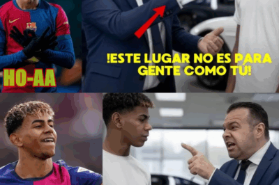 Un vendedor de autos rechaza a Lamine Yamal sin saber quién es, y cuando descubre la verdad…