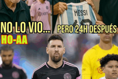 Lo formó de niño… y Messi no lo reconoció hasta 24h después