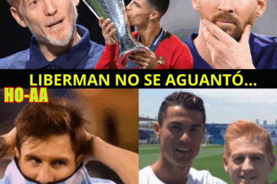 ¿LIBERMAN LO VOLVIÓ A HACER? EL TUIT SOBRE CR7 QUE ENCENDIÓ A LOS FANÁTICOS DE MESSI
