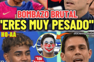 🔥 LAMINE YAMAL HUMILLA EN ENTREVISTA A EDU AGUIRRE POR PAYASO Y HIPÓCRITA | La respuesta que paralizó al periodismo deportivo