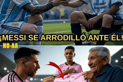 “Messi reconoció a un anciano en la tribuna… y lo que hizo conmovió al mundo”