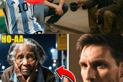 Messi le regala 20 mil dólares a este anciano… y le cambia la vida para siempre