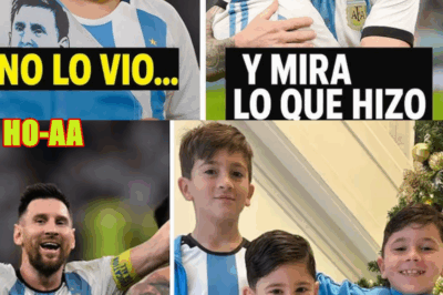 Messi no lo miró… pero 24 horas después lo invitó a la cancha: una historia que emocionó al mundo