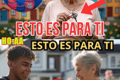 Lamine Yamal le regala una casa a la anciana que lo cuidó cuando era niño. ¡Te emocionará!