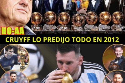 Cruyff Saw It Before Anyone Else: The Prophecy Messi Fulfilled to Perfection