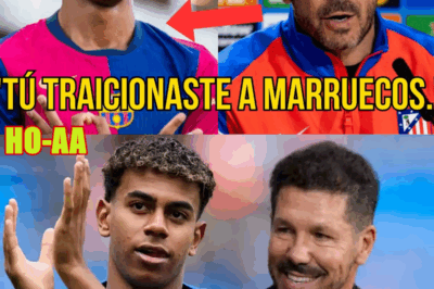 Diego Simeone ataca a Lamine Yamal en directo, la respuesta del joven prodigio sacude España