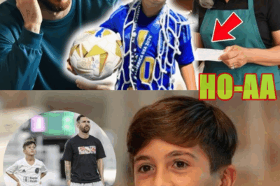 MESERA ATIENDE A UN NIÑO SIN SABER QUE ES EL HIJO DE LEO MESSI. EMOCIONADA, LE ENTREGA UNA CARTA A MESSI