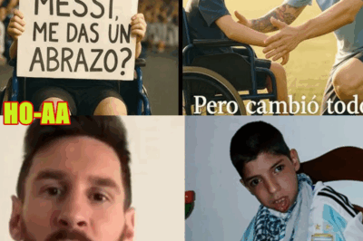 Lautaro, an 11-Year-Old with a Degenerative Disease, Traveled Over 1,200 km from Tucumán to El Monumental with One Dream: For Messi to See Him and Hug Him