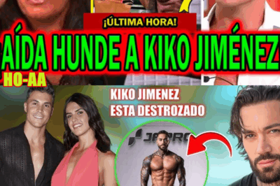 AÍDA NÍZAR HUNDE A KIKO JIMÉNEZ POR SOFÍA SUESCUN Y AMANTE JUAN FARO EN FIESTA