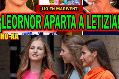 PRINCESA LEONOR APARTA A LETIZIA ORTIZ POR FELIPE VI Y GRAVEDAD DE DOÑA SOFÍA