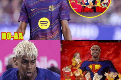 Vandalizan el mural de Súper Lamine Yamal con los siete enanitos