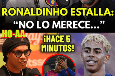 ⚽ ¡BOMBAZO! RONALDINHO DEJA SIN PALABRAS a LAMINE YAMAL con su CRÍTICA por su ESTILO de VIDA! 🔥