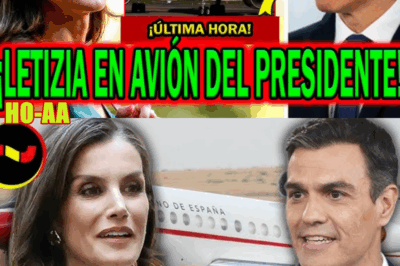 LETIZIA ORTIZ EN EL AVIÓN DE PEDRO SÁNCHEZ Y FELIPE VI NEGOCIA CON JUAN CARLOS I