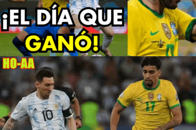 MESSI HUMILLA A BRASIL Y CONQUISTA EL MARACANÁ