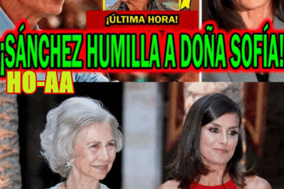 DOÑA SOFÍA HUMILLADA POR PEDRO SÁNCHEZ Y LETIZIA ORTIZ: LÍO EN CUMPLEAÑOS SIN FELIPE VI