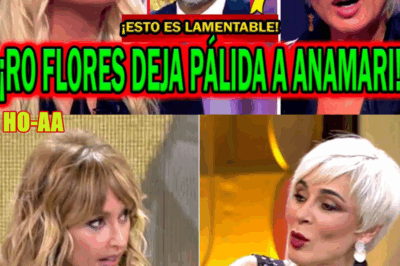 ROCÍO FLORES DEJA PÁLIDA A ANA MARÍA ALDÓN EN ‘DE VIERNES’ POR ORTEGA CANO CON SANTI ACOSTA