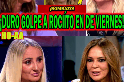 A Rocío Carrasco en De Viernes de Rocío Flores y Olga Moreno con Santi Acosta