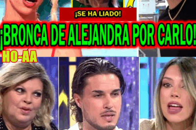 Bronca de Alejandra Rubio por Carlo Costanzia tras De Viernes y Terelu Campos