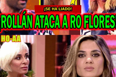 LUIS ROLLÁN ATACA A ROCÍO FLORES POR ANA MARÍA ALDÓN EN FIESTA DE EMMA GARCÍA