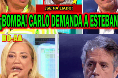 CARLO COSTANZIA DEMANDA A BELÉN ESTEBAN TRAS AMENAZAS Y ENFADO DE ALEJANDRA RUBIO