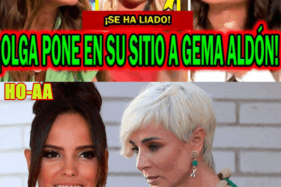OLGA MORENO FULMINA A GEMA ALDÓN POR ROCÍO FLORES Y ANA MARÍA ALDÓN EN TELECINCO