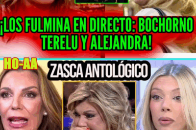 MAR FLORES EXPLOTA CON TERELU CAMPOS POR CARLO COSTANZIA Y ALEJANDRA RUBIO