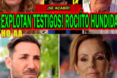 ROCÍO CARRASCO PÁLIDA POR ROCÍO FLORES Y ANTONIO DAVID FLORES TRAS GEMA LÓPEZ