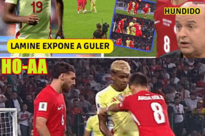 LAMINE HUMILLA A ARDA GULER Y ACABA A EMPUJONES!