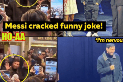 Messi sorprende a sus fans con una inesperada visita al teatro en Argentina