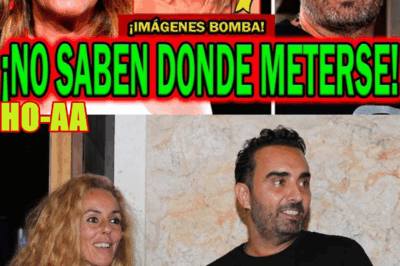 ROCÍO CARRASCO Y FIDEL ALBIAC PÁLIDOS CON MAICA VASCO POR ANTONIO DAVID FLORES