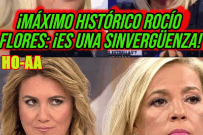 TRIUNFO HISTÓRICO: ROCÍO FLORES EN DE VIERNES HUMILLA A TERELU CAMPOS, ROCÍO CARRASCO Y A LOS ESPECTADORES POR DAVID FLORES