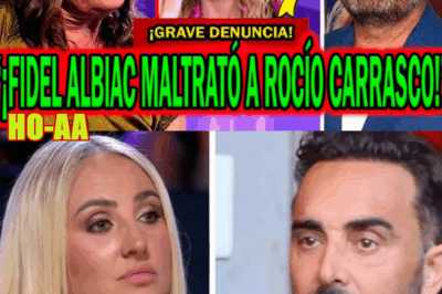 GRAVE DENUNCIA A FIDEL ALBIAC POR ROCÍO CARRASCO Y ROCÍO FLORES PARALIZA FIESTA EMMA GARCÍA
