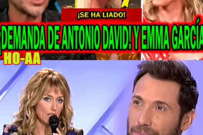 SE JUEGA LA DEMANDA DE ANTONIO DAVID FLORES Y LA FIESTA DE EMMA GARCÍA ARDE POR ROCÍO FLORES