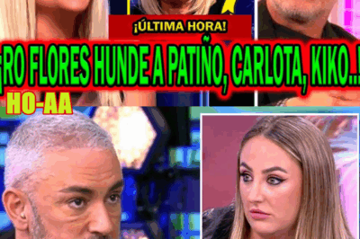 ROCÍO FLORES DEJA EN SHOCK A KIKO HERNÁNDEZ, PATIÑO, ETC. EN ‘DE VIERNES’ CON TERELU CAMPOS