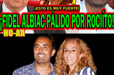 DE Fidel Albiac QUE DEJA PÁLIDA A Rocío Carrasco CON Antonio David Flores