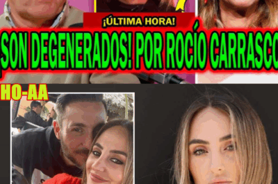 ¡EXPLOTA TODO! ROCÍO CARRASCO PÁLIDA CON ANTONIO DAVID FLORES Y FULMINAN A BELÉN ESTEBAN Y PATIÑO