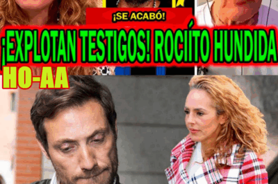 TESTIGOS DEJAN A ROCÍO CARRASCO PÁLIDA POR ROCÍO FLORES Y ANTONIO DAVID FLORES