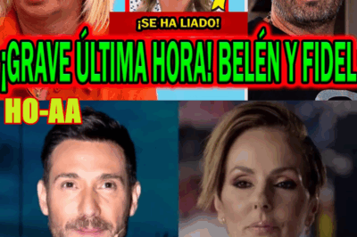 DE BELÉN ESTEBAN Y FIDEL ALBIAC PÁLIDO CON CORREDERA: EXPLOTA POR ANTONIO DAVID