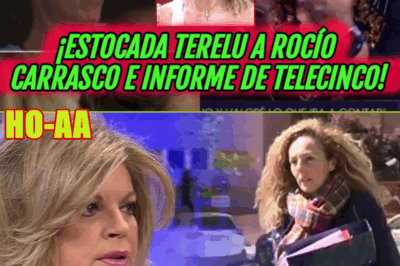 TERELU CAMPOS A ROCÍO CARRASCO: TERRIBLE INFORME TELECINCO POR ANTONIO DAVID FLORES