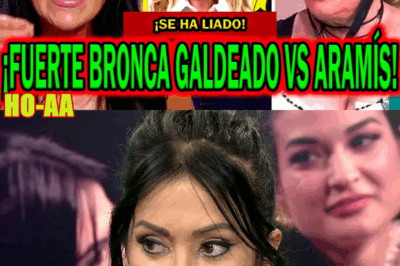 CON EMMA GARCÍA EN FIESTA DE MAITE GALDEANO Y ARAMÍS FUSTER TRAS KIKO JIMÉNEZ