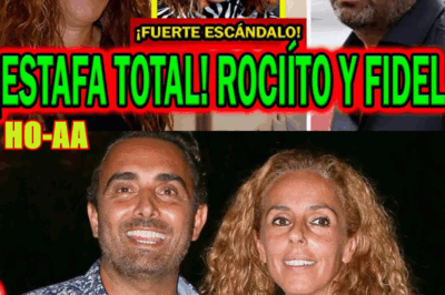 ESTAFA TOTAL POR Rocío Carrasco Y Fidel Albiac tras Rocío Flores Y Gloria Camila