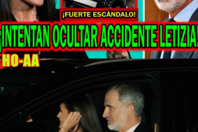 INTENTAN OCULTAR GRAVE ACCIDENTE DE COCHE DE LA REINA Letizia Ortiz CUANDO Felipe VI ERA PRÍNCIPE