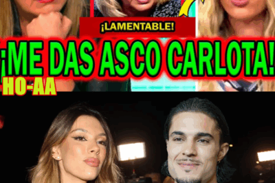 CARLOTA CORREDERA ATACA BRUTALMENTE A ALEJANDRA RUBIO POR CARLO COSTANZIA