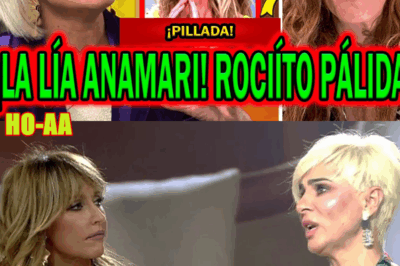 ¡FUERTE PILLADA! ROCÍO CARRASCO PÁLIDA Y ANA MARÍA ALDÓN LA LÍA EN FIESTA DE EMMA GARCÍA POR ORTEGA