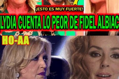TERRIBLE HEMEROTECA! LYDIA LOZANO CUENTA LO PEOR DE FIDEL ALBIAC Y FULMINADO POR ROCÍO CARRASCO