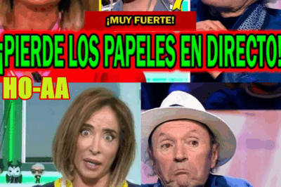 ¡PIERDE LOS PAPELES! María Patiño EN DIRECTO CON Amador Mohedano POR Rocío Flores Y Rocío Carrasco
