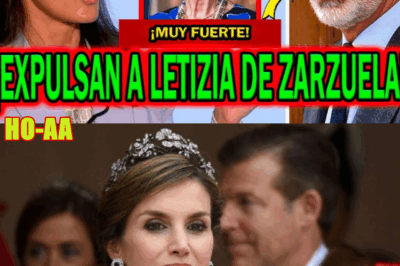 ¡ÚLTIMA HORA! EXPULSAN A LETIZIA ORTIZ DE ZARZUELA POR DOÑA SOFÍA Y FELIPE VI NO SABE QUÉ HACER