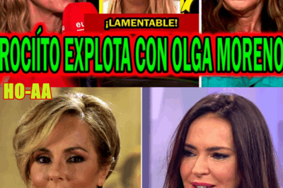 ¡BOMBA! ROCÍO CARRASCO EXPLOTA CON OLGA MORENO POR LAS DEMANDAS Y ROCÍO FLORES CON DAVID FLORES